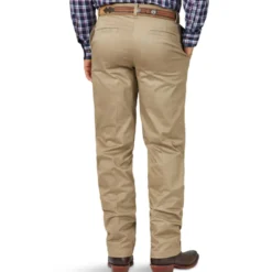 Wrangler Riata Khaki Pants -Cheap Dusty Wear Store 00096khback