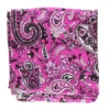 Paisley Magenta Wild Rag