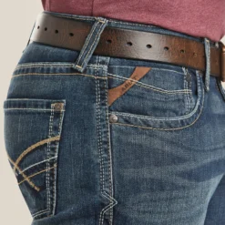 Ariat Men's M5 Arrowhead Deadrun Jeans -Cheap Dusty Wear Store 10010842 03 warm