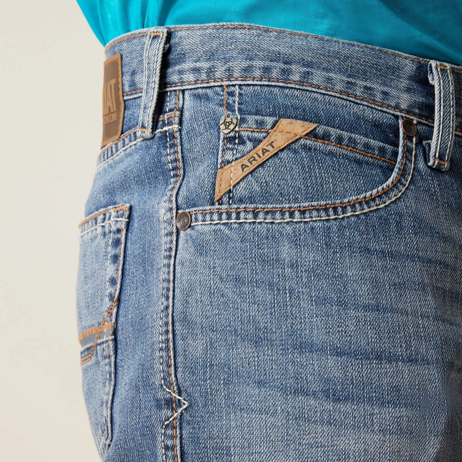 Ariat Men's M4 Landry Straight Jeans 5 Ariat Men's M4 Landry Straight Jeans - Image 5