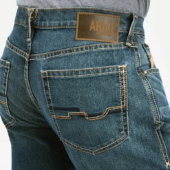 Ariat Men's M4 Silvano Straight Jeans -Cheap Dusty Wear Store 10042208 02 warm