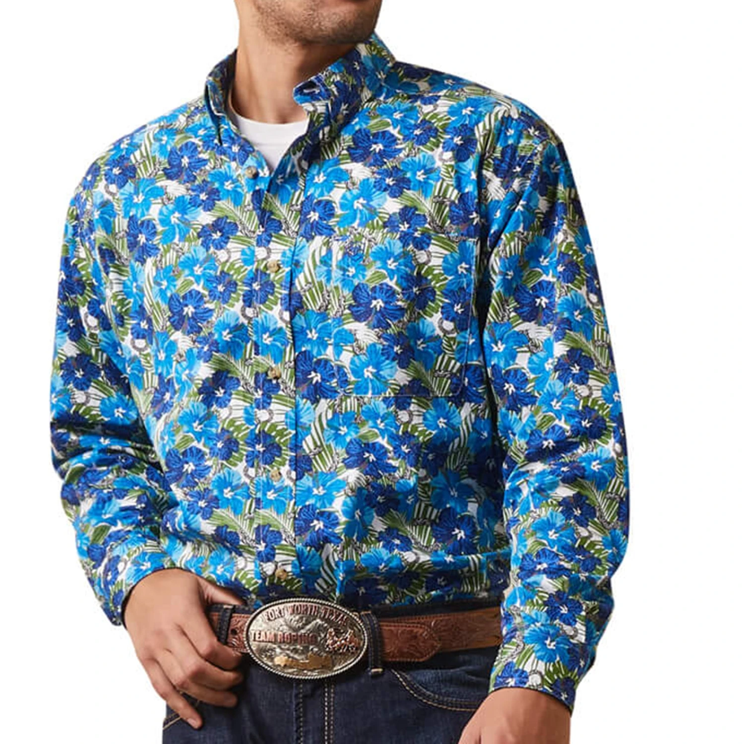 Ariat Men's Landon Hawaiian Print 1 Ariat Men's Landon Hawaiian Print