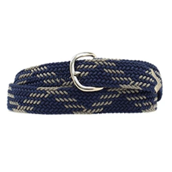 Nylon Navy Gray Web Belt 1 Nylon Navy Gray Web Belt