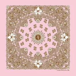 Carolina Bandana Poly Cotton Pink