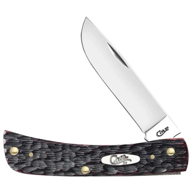 W.R. Case & Sons Cutlery Co. Peach Seed Jig Crimson Bone Sod Buster JR 1 W.R. Case & Sons Cutlery Co. Peach Seed Jig Crimson Bone Sod Buster JR