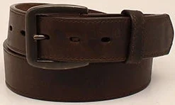 3D Men's Brown Basic Vintage Belt