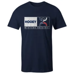Hooey Navy Match Logo Tee