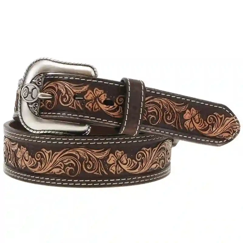 Hooey Midnight Classic Belt-Tapered To 1.5" 1 Hooey Midnight Classic Belt-Tapered To 1.5"