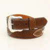 Nacona Men's Brown Basket Weave Belt