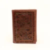 Nocona Floral Lace Trifold Wallet
