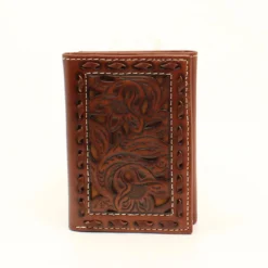 Nocona Floral Lace Trifold Wallet