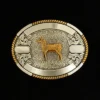 Small Oval Ribbon Sheep Buckle