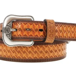 Hooey Tapered Basketweave Belt