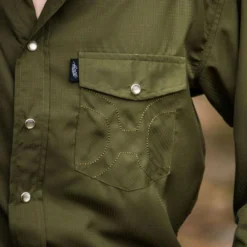 Hooey Olive Sol Western Long Sleeve -Cheap Dusty Wear Store Screenshot2022 10 18134330