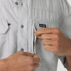 Wrangler Men's Solid High Rise Grey Shirt -Cheap Dusty Wear Store Screenshot2023 03 10092759