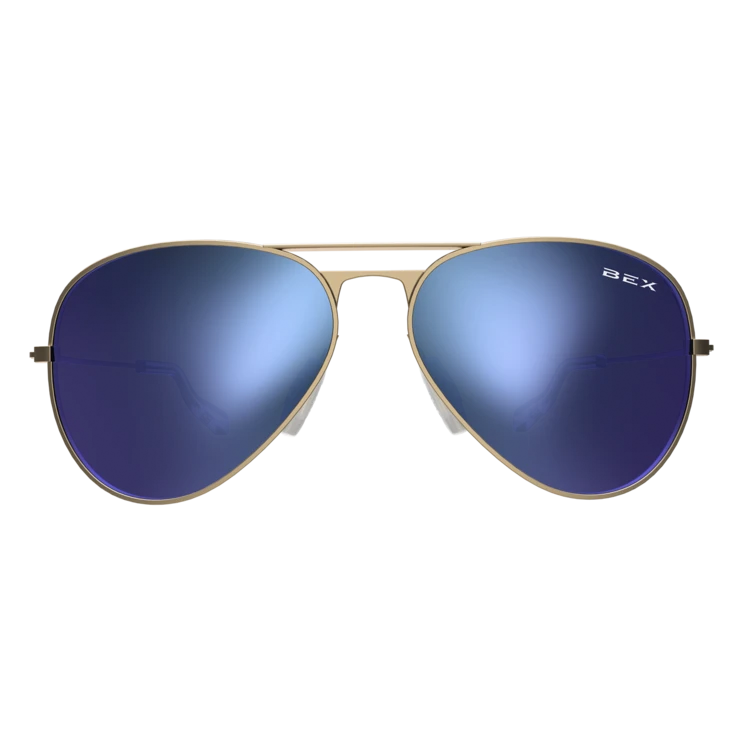 BEX Gold And Sky Wesley Sunglaasses 1 BEX Gold And Sky Wesley Sunglaasses