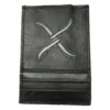 Twisted X Black And Silver Money Clip Wallet