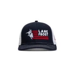 Lane Frost Brand, Red/White/Blue "Lucky" Cap -Cheap Dusty Wear Store lucky2
