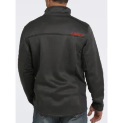 Cinch Charcoal And Red Jacket -Cheap Dusty Wear Store mwj1570001 4 1339 detail