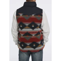 Cinch Aztec Puffer Vest -Cheap Dusty Wear Store mwv1533004 3 1795 detail