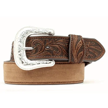 Nocona Men's Plain Floral Billet Belt 1 Nocona Men's Plain Floral Billet Belt