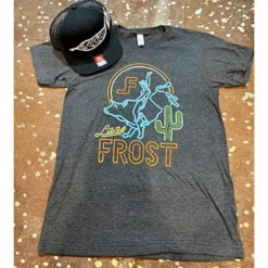 Lane Frost Brand, Neon Cowboy Tee -Cheap Dusty Wear Store neoncowboy