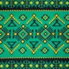 Wyoming Traders Green And Black Southwest Wild Rag